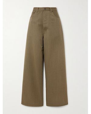 Fortela Jaron Hose Aus Woll-Twill - Natur