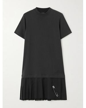 Balenciaga 'Stile Camicia Mini' Dress in Blue | Lyst