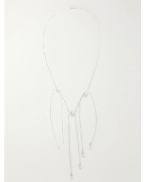 Camille Surault Pippa Sterling Necklace - White
