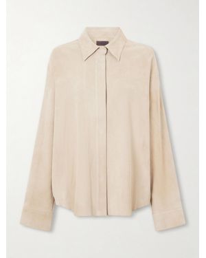 Stouls Simone Suede Shirt - Natural