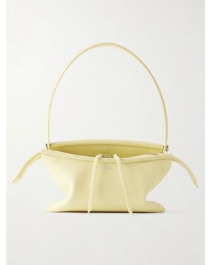 Loewe Whisker Leather Shoulder Bag - Yellow