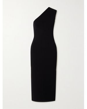 GAUGE81 Arriba One-Shoulder Knitted Midi Dress - Black