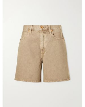 SLVRLAKE Denim Walker Cotton Short - Natural