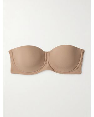 Skims Fits Everybody Strapless Bra – Clay – Bandeau-Bh - Natur