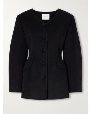 Lisa Yang Doublé Wool And Cashmere-Blend Jacket - Black