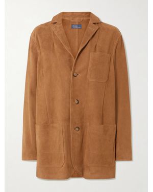 Polo Ralph Lauren Suede Blazer - Brown