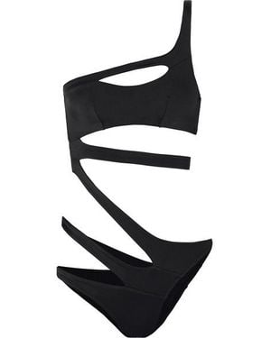 Agent Provocateur Lexxi Badeanzug Mit Cut-outs Und Asymmetrischer Schulterpartie - Schwarz