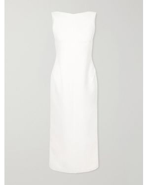 Maticevski Fervor Woven Midi Dress - White