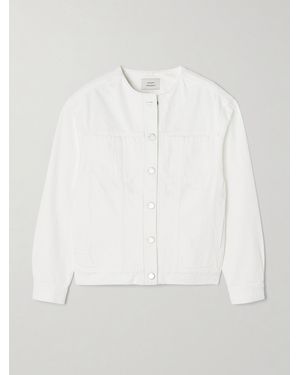 Loulou de Saison Rima Denim Jacket - White