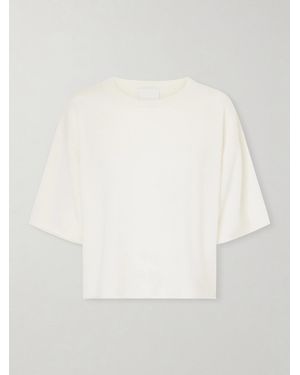 Allude Cashmere Sweater - White
