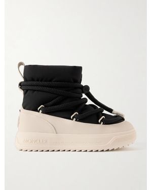 Moncler Monpulse Padded Shell Ankle Boots - Black