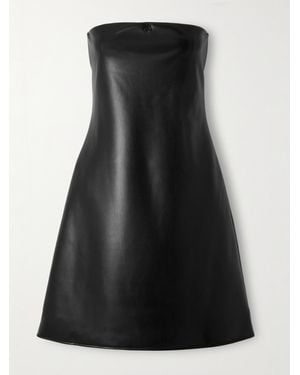 Courreges Strapless Mini Dress - Black