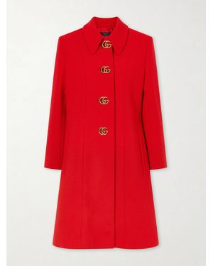 Gucci Wool Coat - Rot