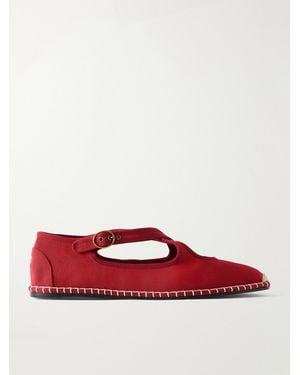 Polo Ralph Lauren Logo-Embroidered Canvas Espadrilles