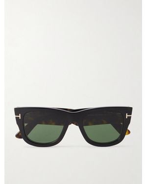 Tom Ford Sonnenbrille Mit D-Rahmen Aus Azetat - Mehrfarbig