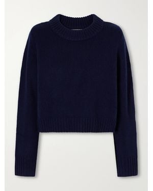 La Ligne Marin Wool And Cashmere-Blend Jumper - Blue