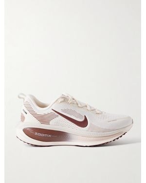 Nike Vomero 18 Leather And Rubber-Trimmed Mesh Sneakers - Natural
