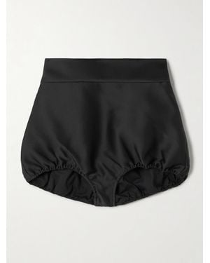ShuShu/Tong Shorts Aus Satin - Schwarz
