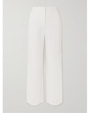 Faithfull the Brand Lya Leinenhose Mit Geradem Bein - Weiß