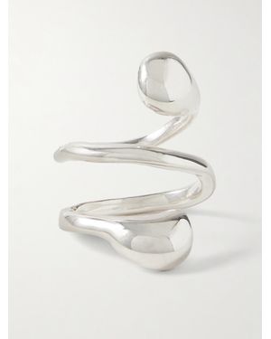 AGMES Dual Flora Ring Aus Recyceltem - Weiß