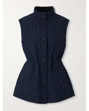 James Purdey & Sons Quilted Shell Vest - Blue