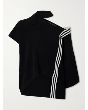 adidas Originals Y-3 Oberteil Aus Strick Zum Binden - Schwarz