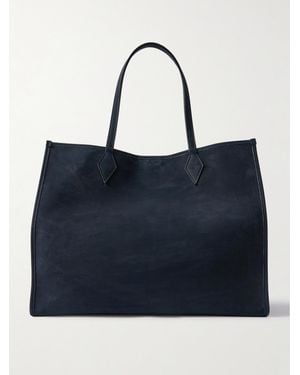 Metier Chameleon 41 Nubuck Tote - Blue
