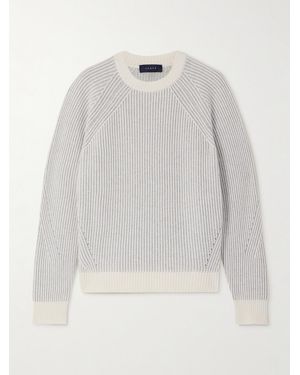 Sease Ribbed Cashmere Sweater - White
