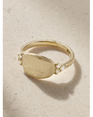 Pascale Monvoisin Gaby N°2 Ring Aus 9 Karat Mit Diamanten - Natur