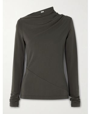 TOTEME Oberteil Aus Stretch-Jersey - Grün