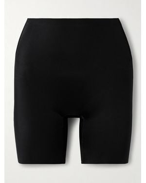 Spanx Shape Suit Your Fancy Oberschenkellange Shorts Mit Rückenausschnitt - Schwarz