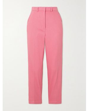 Thebe Magugu Wool Straight-Leg Trousers - Pink