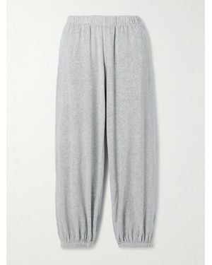 Suzie Kondi Paxos Jogginghose Aus Velours Aus Einer Baumwollmischung - Grau