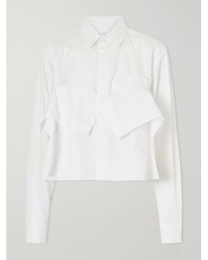 Sacai Poplin Shirt - White