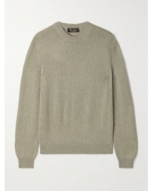 Loro Piana Fobello Cashmere Jumper - Natural