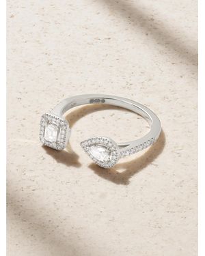 Messika My Twin Toi & Moi 18-Karat Diamond Ring - Natural