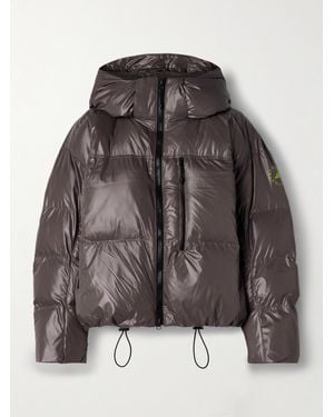 adidas By Stella McCartney Truenature Hooded Quilted Padded Recycled-Shell Jacket - Black