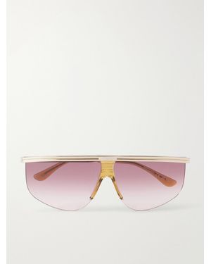 Chloé D-Frame-Tone Sunglasses - Pink