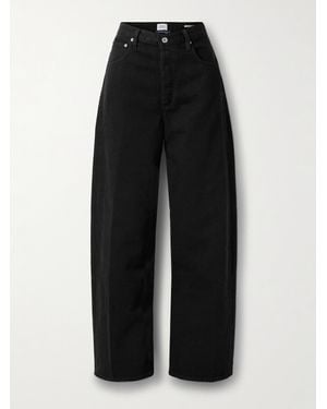 Citizens of Humanity Ayla Baggy Mid-Rise Jeans - Black