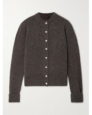 Carven Wool Cardigan - Grey