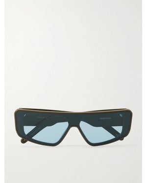 Rick Owens Performa Slim-Frame Sunglasses - Green