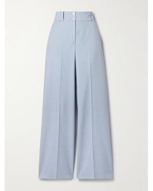 Cefinn Tyler Hose Mit Weitem Bein Aus Webstoff - Blau