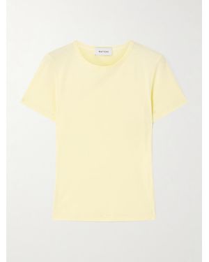 Matteau Baby Cotton-Jersey T-Shirt - Yellow