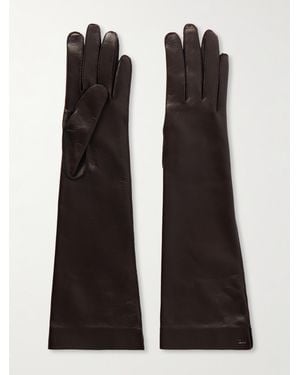 Tom Ford Leather Gloves - Black