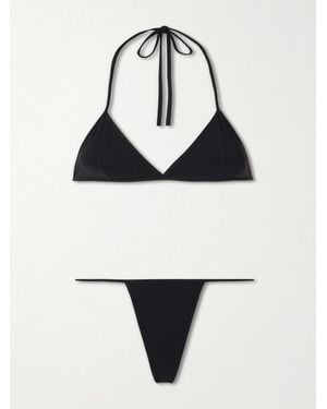 Gucci Interlocking G-Detailed Bikini - Black