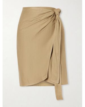 TOTEME Hemp-Blend Pareo - Natural