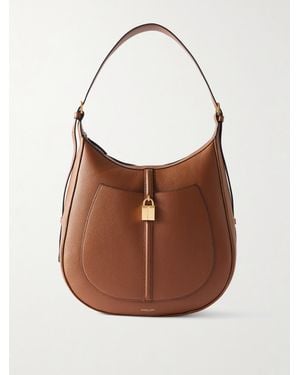 DeMellier London Sac Porté Épaule En Cuir Texturé À Ornement The Siena - Marron