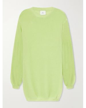 The Elder Statesman Cashmere Sweatshirt - Green