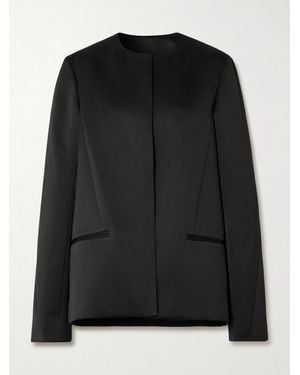 TOTEME Recycled-Satin Jacket - Black