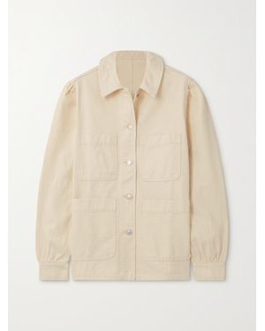 Officine Generale Enola Denim Jacket - Natural